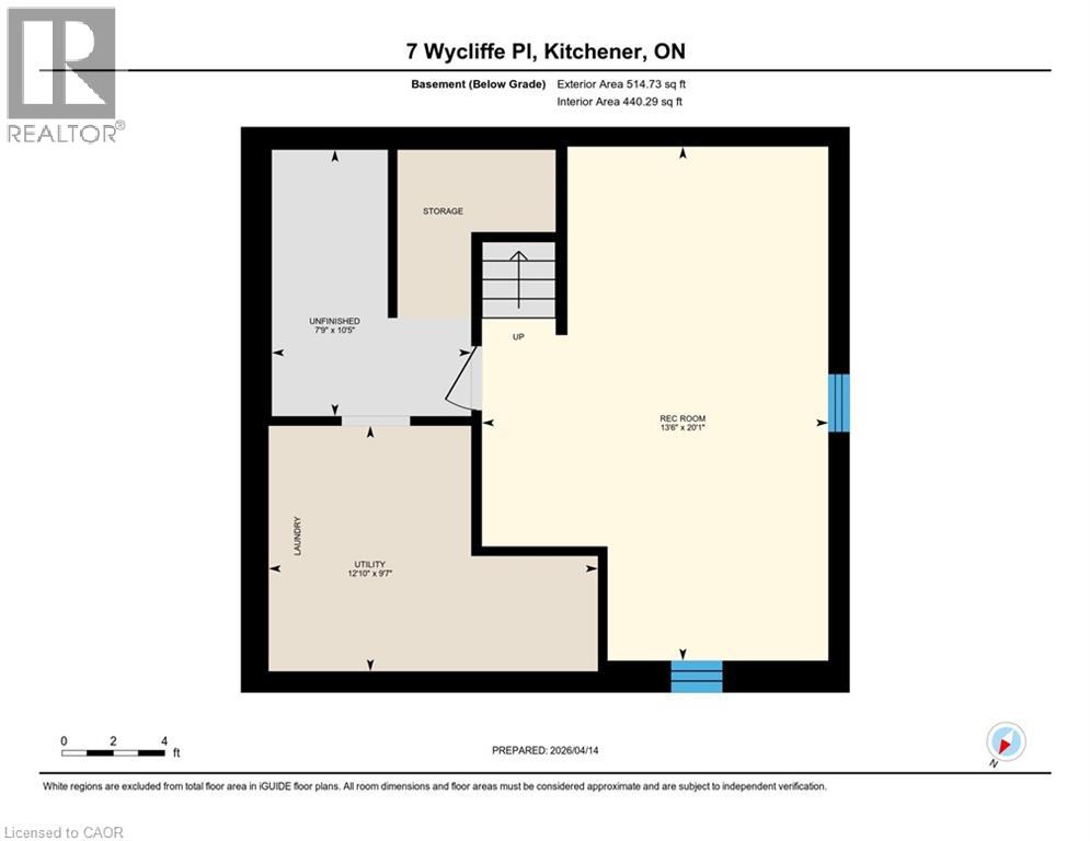 7 Wycliffe Place, Kitchener, Ontario  N2M 5J6 - Photo 43 - 40823838