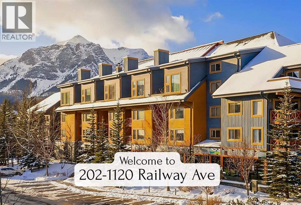 202, 1120 Railway Avenue, Canmore, Alberta  T1W 1P4 - Photo 1 - A2285872