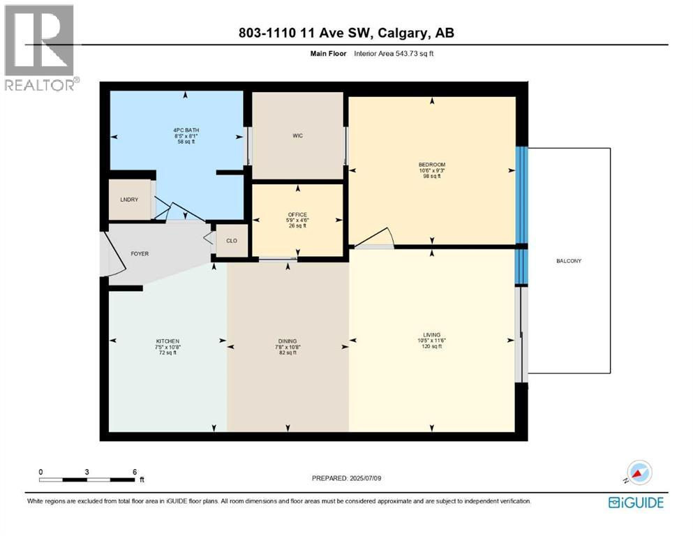 803, 1110 11 Street Sw, Calgary, Alberta  T2R 1S5 - Photo 24 - A2300492