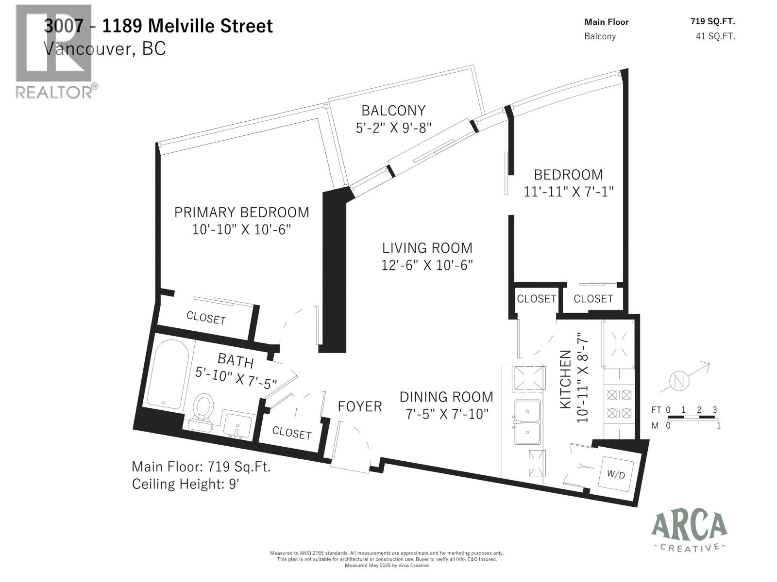 3007 1189 Melville Street, Vancouver, British Columbia  V6E 4T8 - Photo 19 - R3118897