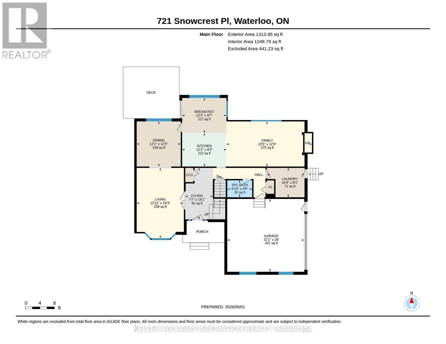 721 Snowcrest Place, Waterloo, Ontario  N2J 3Z4 - Photo 42 - X13080554