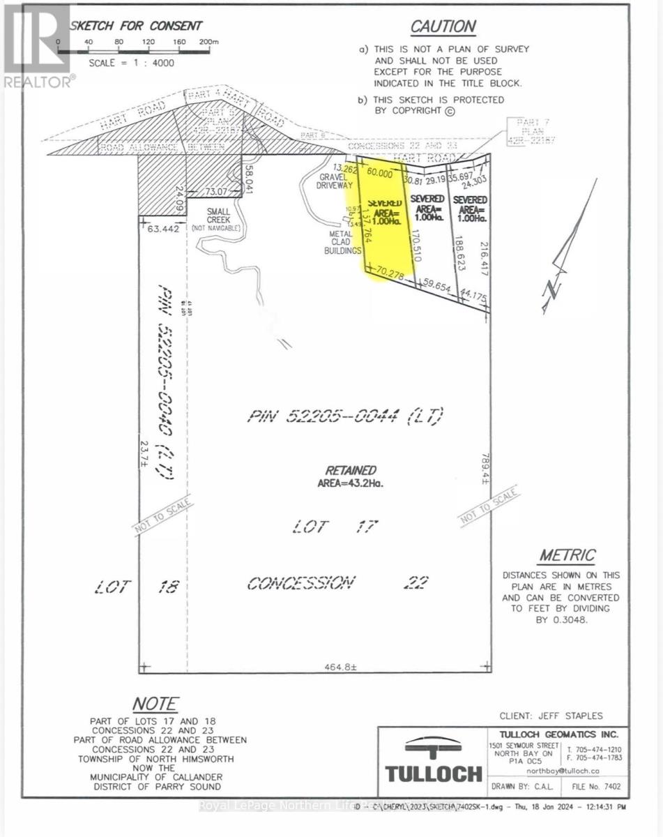 Con 22 Pt Lot 17 Hart Road, Callander, Ontario  P0H 1H0 - Photo 6 - X12756802