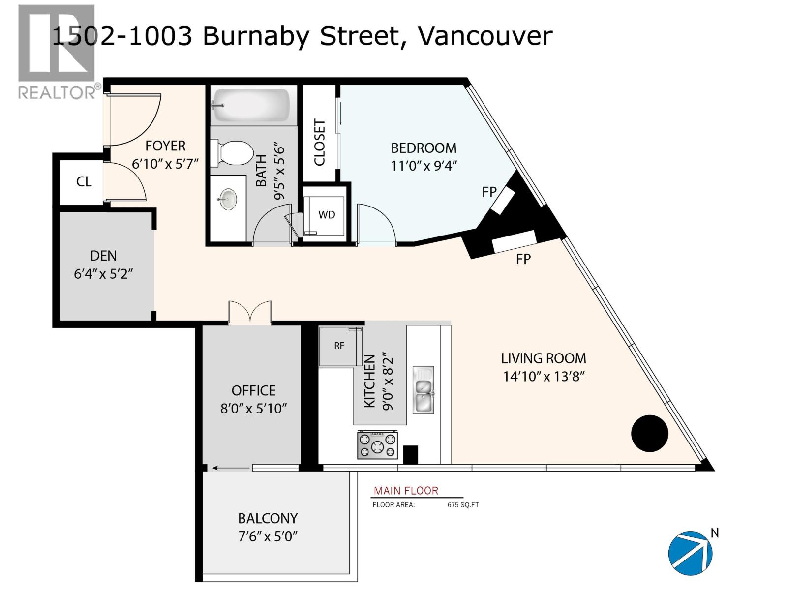 1502 1003 Burnaby Street, Vancouver, British Columbia  V6E 4R7 - Photo 34 - R3118928