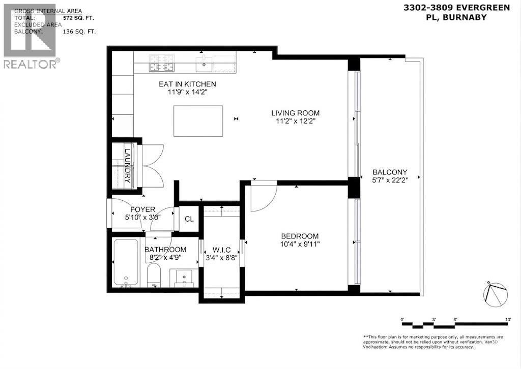 3302 3809 Evergreen Place, Burnaby, British Columbia  V3J 0M1 - Photo 32 - R3119048