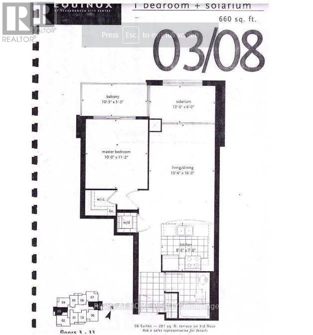 3008 - 60 Brian Harrison Way, Toronto, Ontario  M1P 5J5 - Photo 18 - E13081338