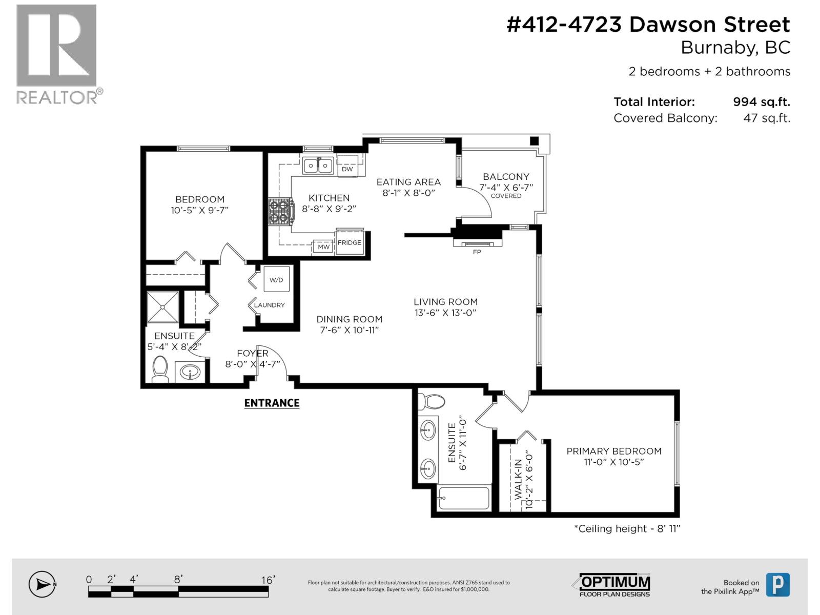 412 4723 Dawson Street, Burnaby, British Columbia  V5C 0A7 - Photo 25 - R3119226