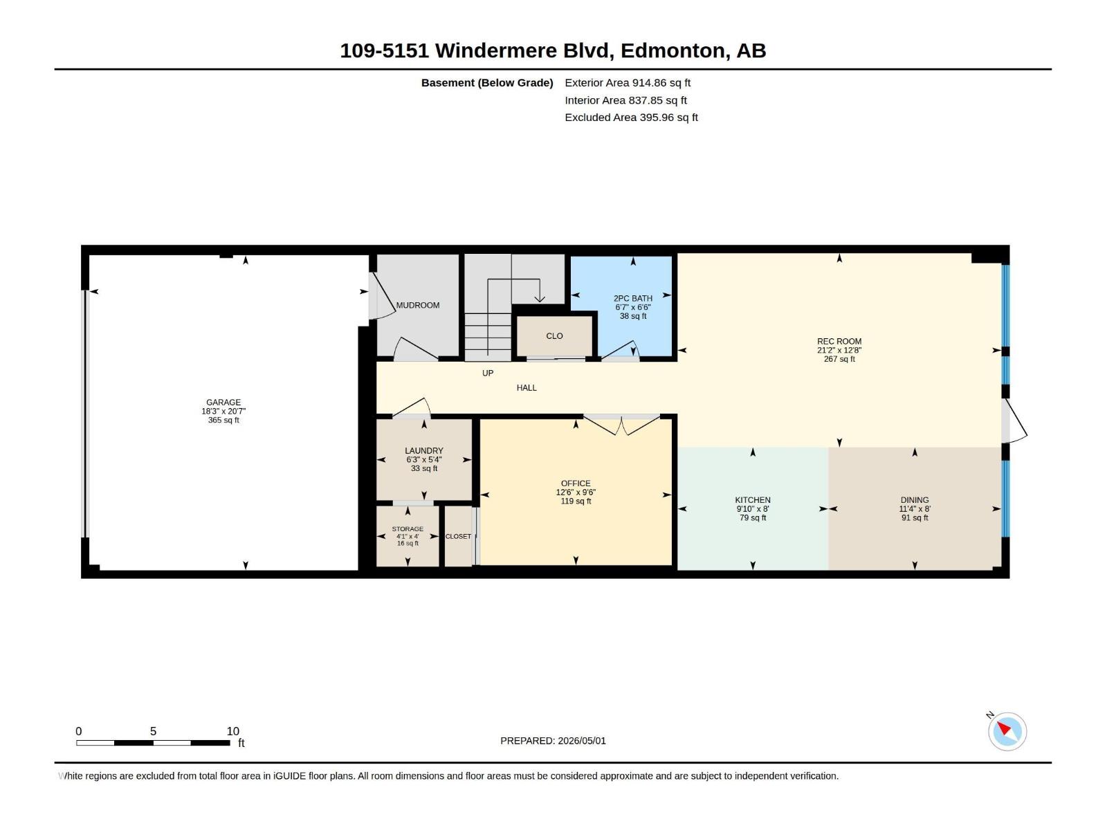 #109 5151 Windermere Bv SW, Edmonton, Alberta  T6W 2K4 - Photo 56 - E4485634