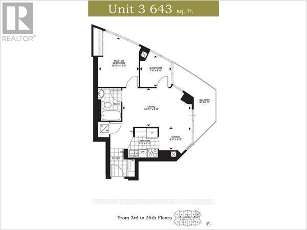 2203 - 18 Holmes Avenue, Toronto, Ontario  M2N 4L9 - Photo 3 - C13081822