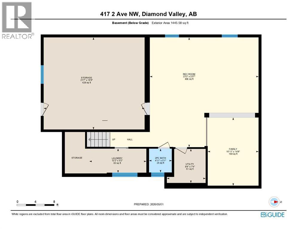 417 2 Avenue NW, Diamond Valley, Alberta  T0L 0H0 - Photo 48 - A2307423