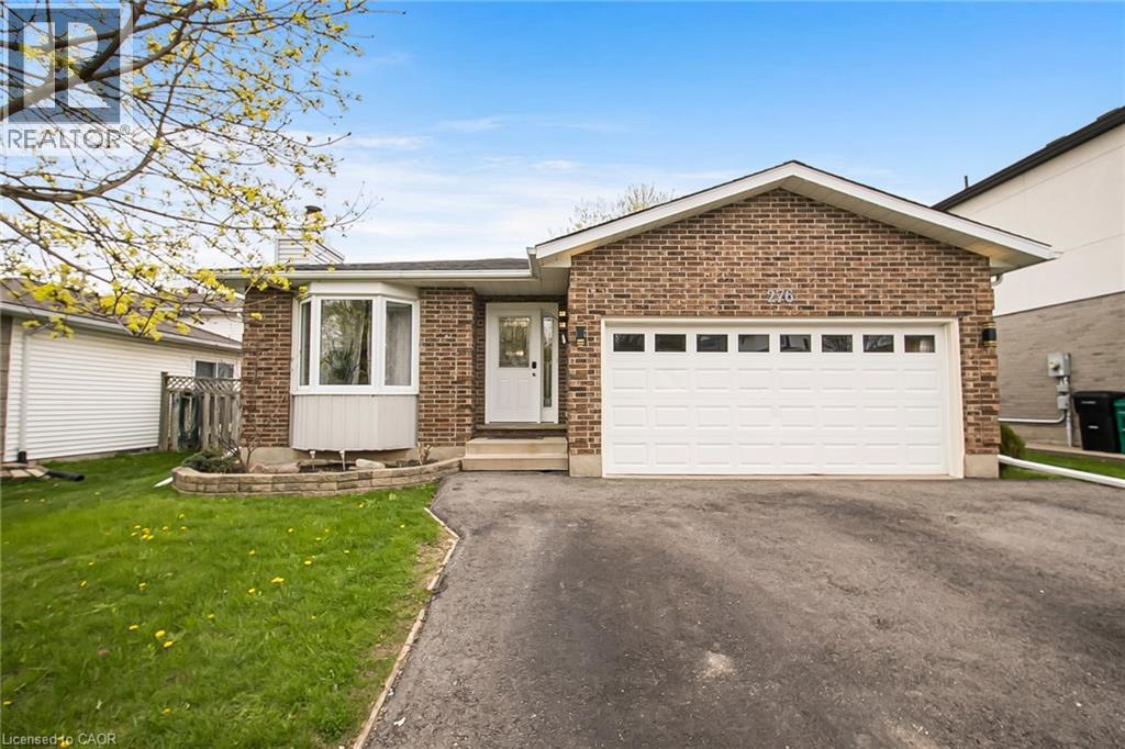 276 BIEHN Drive, Kitchener, Ontario