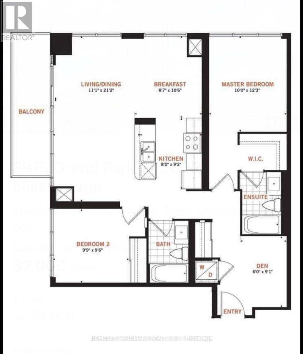 4302 - 3975 GRAND PARK DRIVE, mississauga (city centre), Ontario