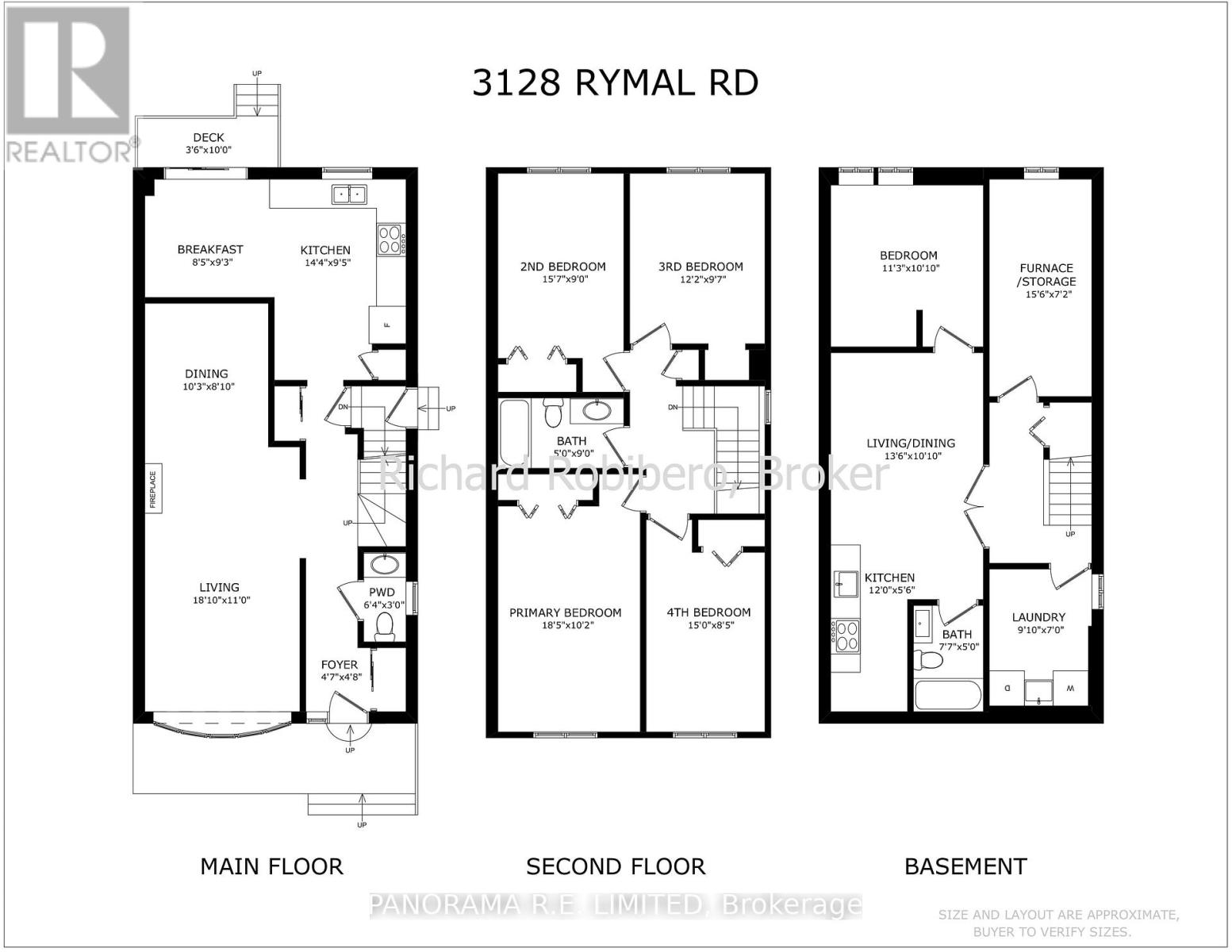 3128 Rymal Road, Mississauga (Applewood), Ontario  L4Y 3B6 - Photo 31 - W13082408