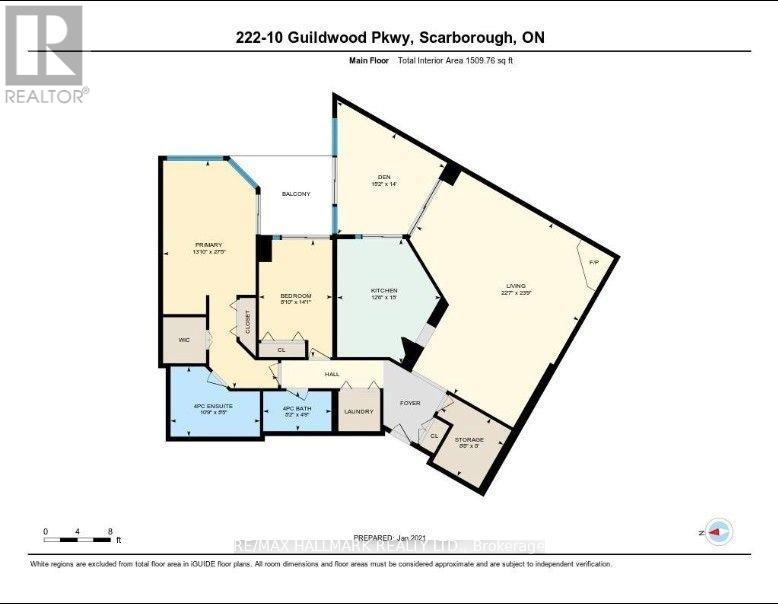 222 - 10 Guildwood Parkway, Toronto, Ontario  M1E 5B5 - Photo 45 - E13082766