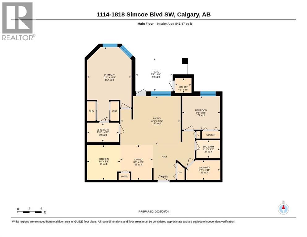 1114, 1818 Simcoe Boulevard SW, Calgary, Alberta  T3H 3L9 - Photo 44 - A2305818