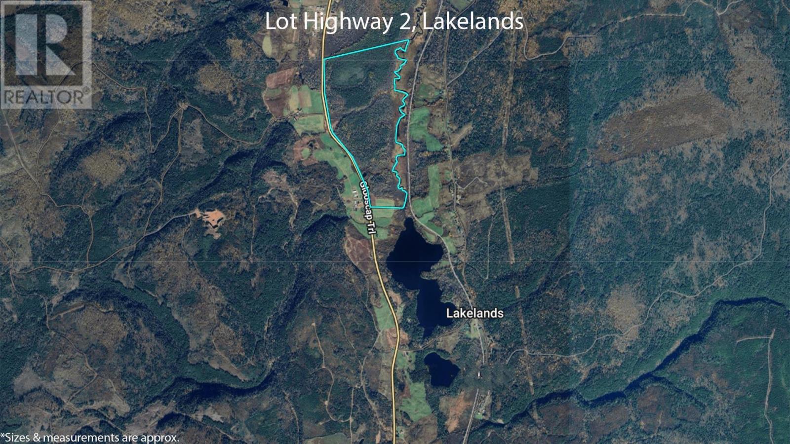 Highway 2, Lakelands, Nova Scotia