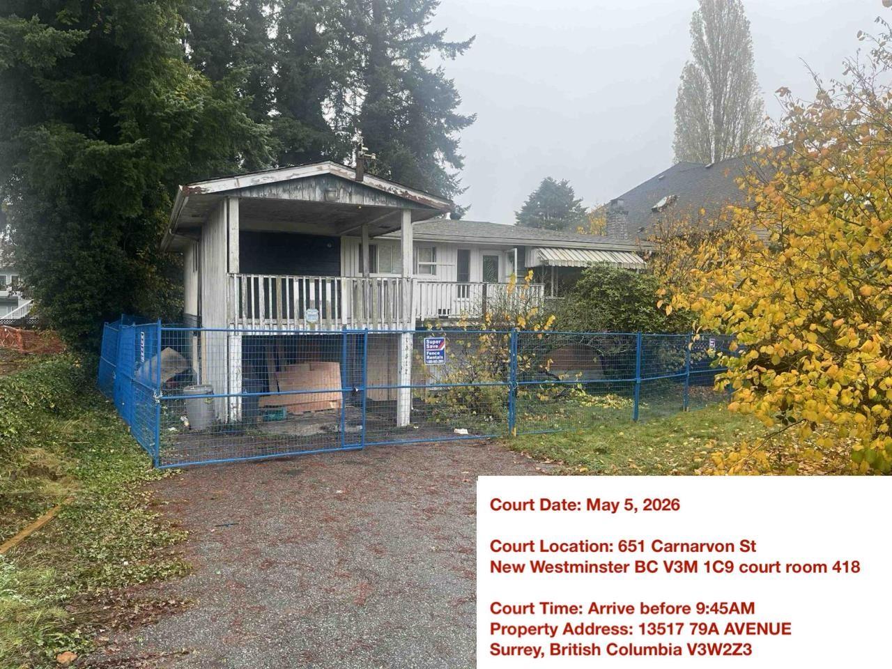 13517 79A AVENUE, Surrey, British Columbia