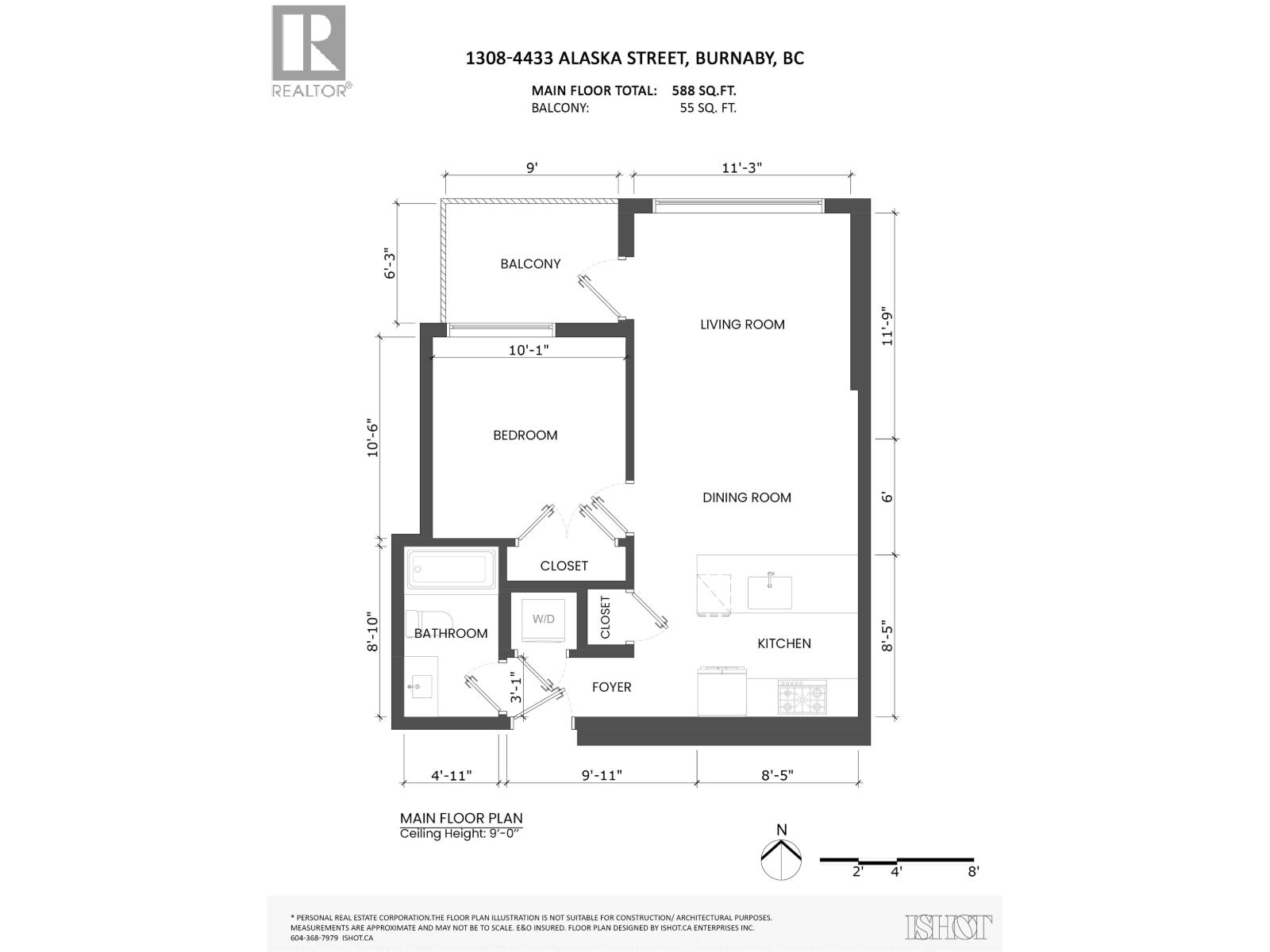 1308 4433 Alaska Street, Burnaby, British Columbia  V5C 5T3 - Photo 39 - R3119448