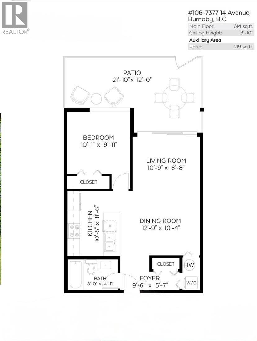 106 7377 14th Avenue, Burnaby, British Columbia  V3N 1Z7 - Photo 33 - R3119517