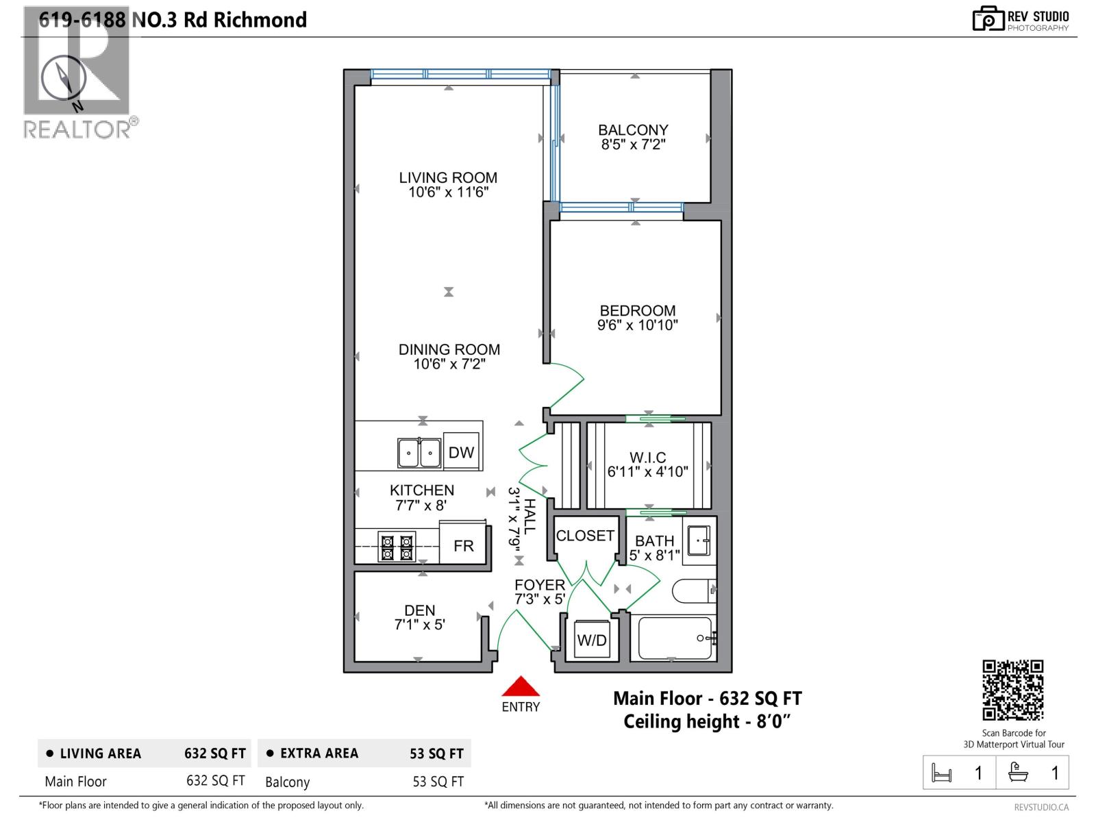 619 6188 No. 3 Road, Richmond, British Columbia  V6Y 0J3 - Photo 36 - R3119570