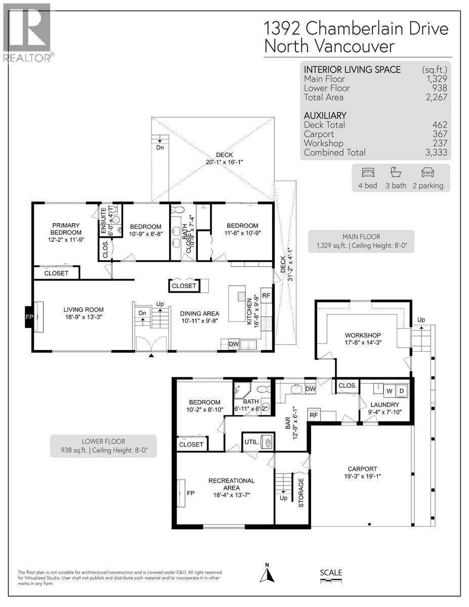 1392 Chamberlain Drive, North Vancouver, British Columbia  V7K 1P6 - Photo 40 - R3114257