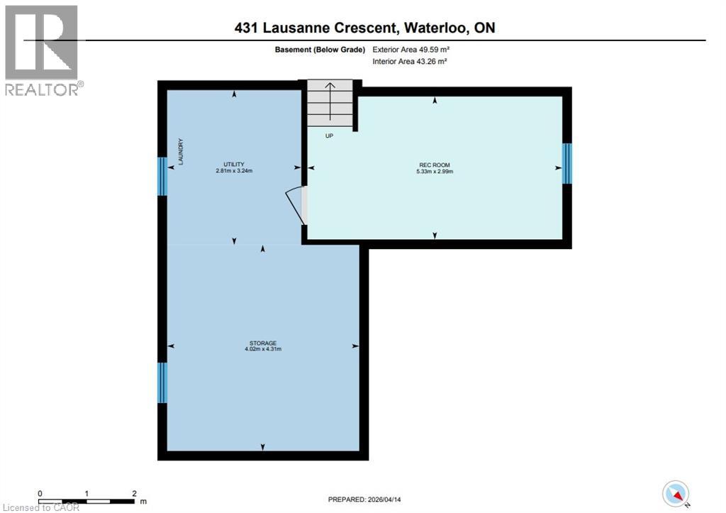 431 Lausanne Crescent, Waterloo, Ontario  N2T 2X6 - Photo 28 - 40826350