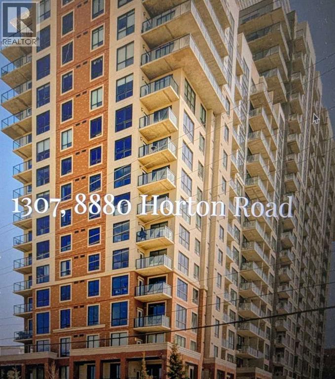 1307, 8880 Horton Road SW, Calgary, Alberta  T2V 2W3 - Photo 1 - A2308010