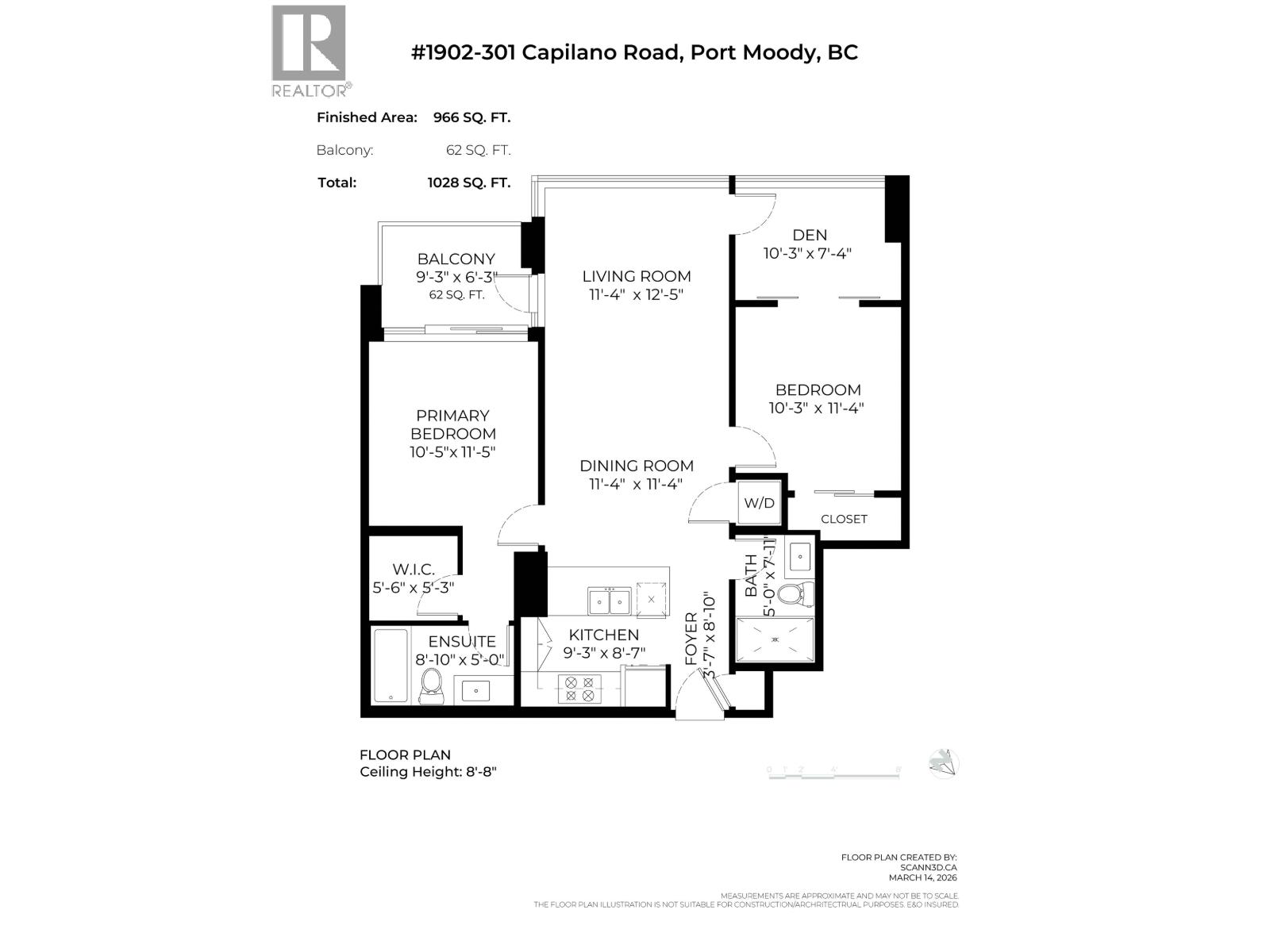 1902 301 Capilano Road, Port Moody, British Columbia  V3H 0G6 - Photo 40 - R3119925