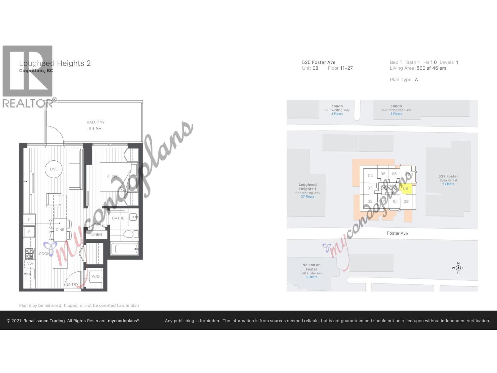 2708 525 Foster Avenue, Coquitlam, British Columbia  V3J 0H6 - Photo 23 - R3120003