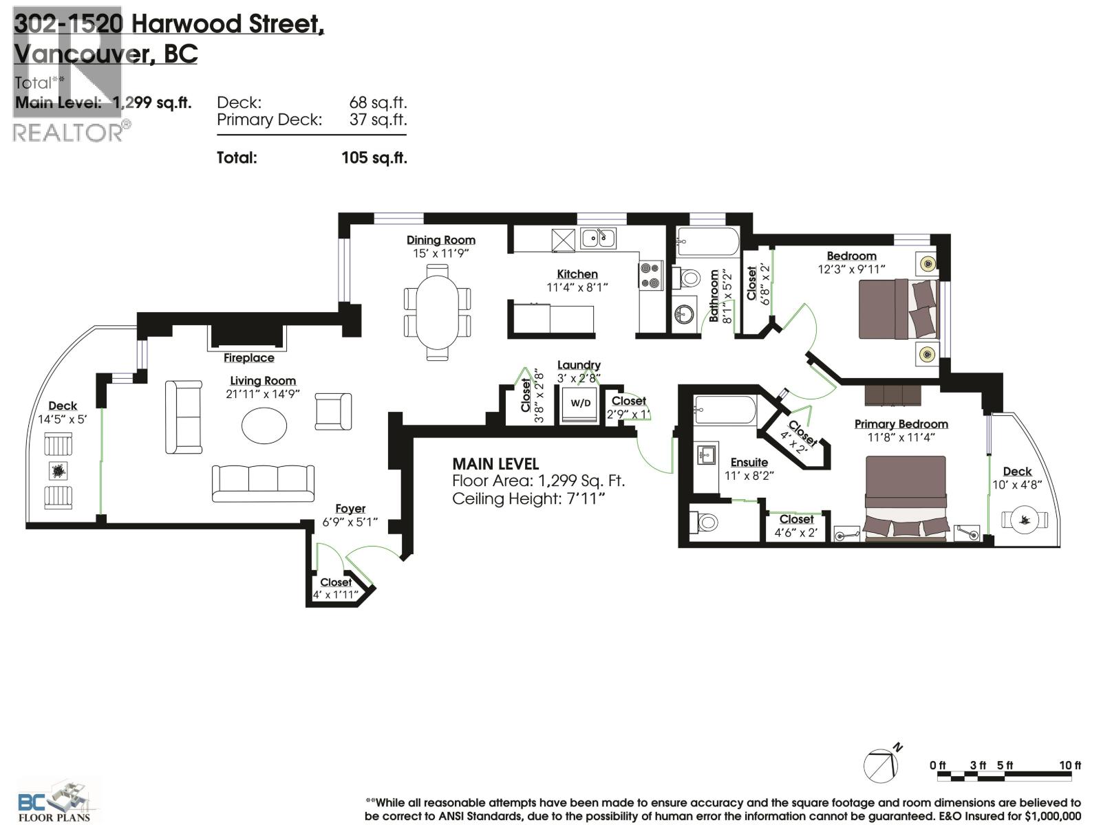 302 1520 Harwood Street, Vancouver, British Columbia  V6G 1X9 - Photo 40 - R3119981