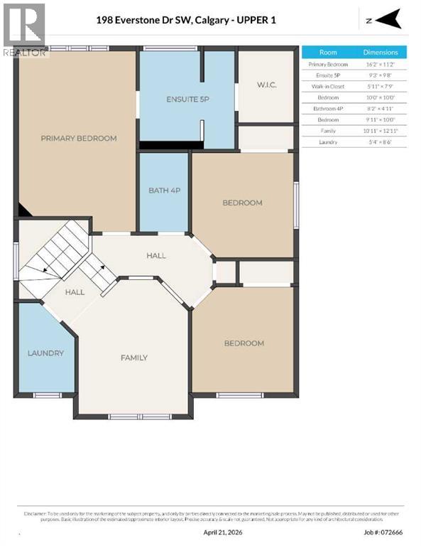 198 Everstone Drive SW, Calgary, Alberta  T2Y 4V1 - Photo 16 - A2304505
