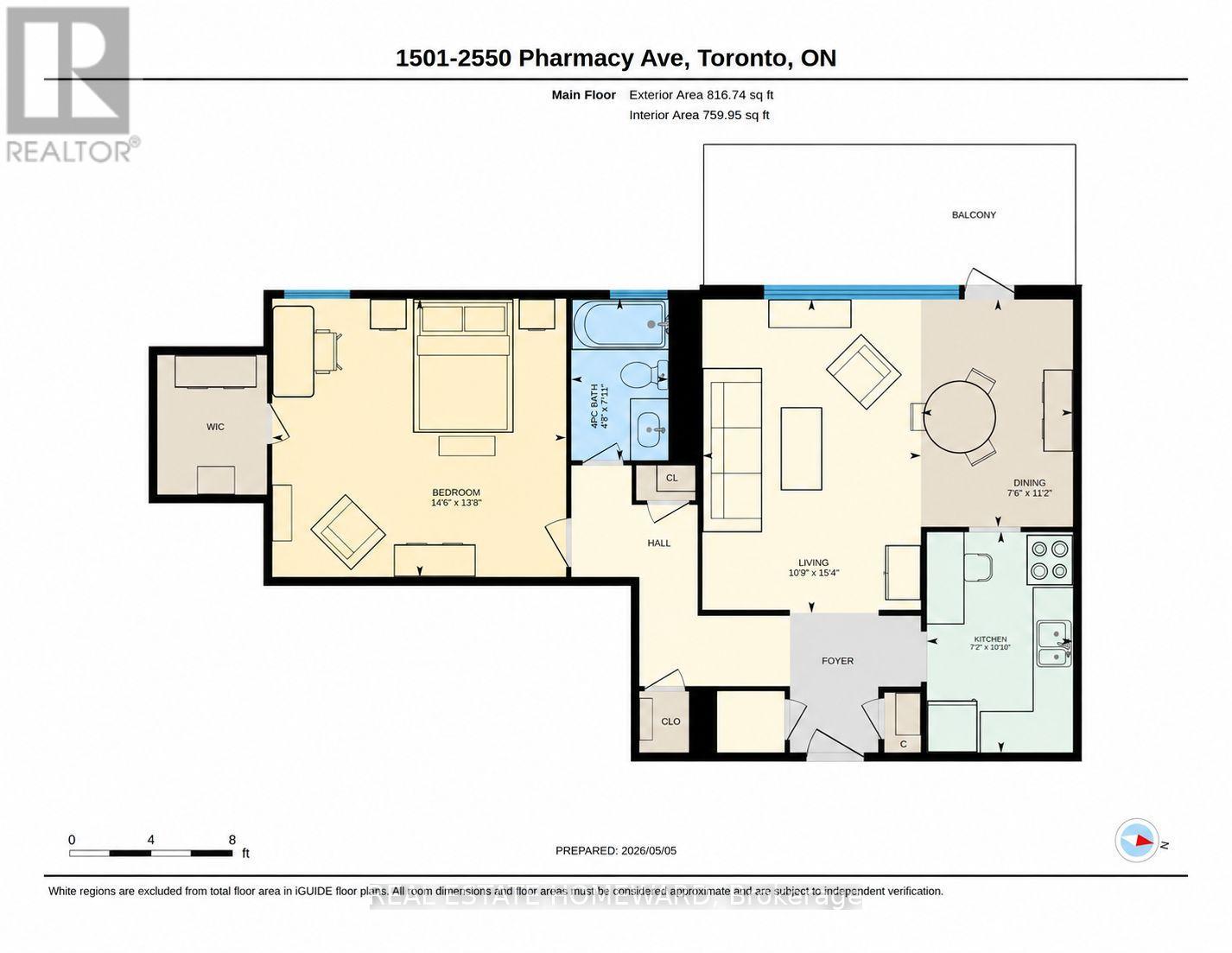 1501 - 2550 Pharmacy Avenue, Toronto (L'amoreaux), Ontario  M1W 1H9 - Photo 31 - E13088300