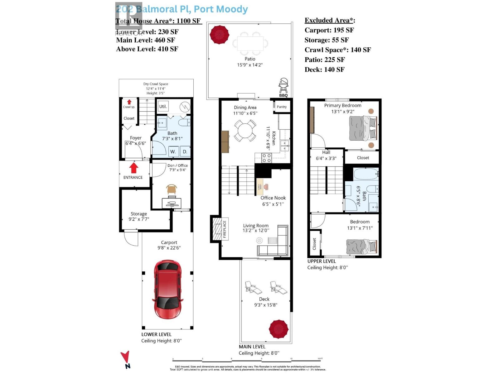 202 Balmoral Place, Port Moody, British Columbia  V3H 4B9 - Photo 33 - R3114705