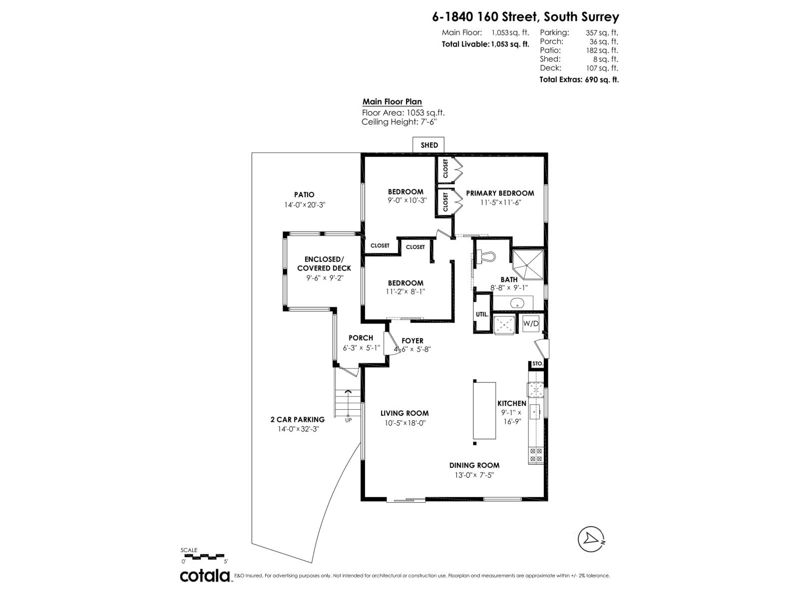 6 1840 160 Street, Surrey, British Columbia  V4A 4X4 - Photo 37 - R3075336