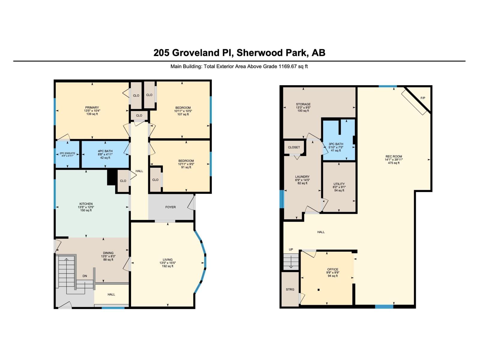 205 Groveland Pl, Sherwood Park, Alberta  T8A 3G3 - Photo 46 - E4485951