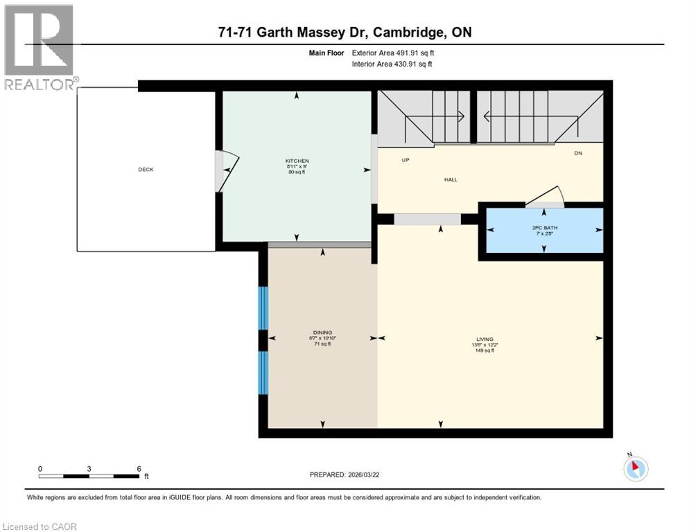 71 GARTH MASSEY Drive Unit# 71, Cambridge, Ontario