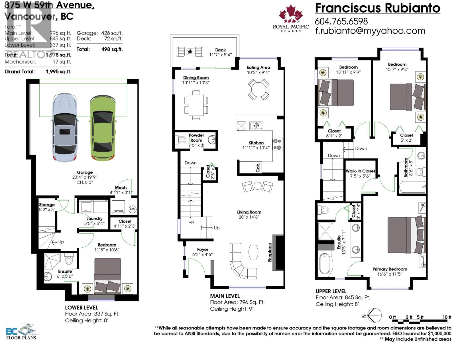 875 W 59th Avenue, Vancouver, British Columbia  V6P 1X8 - Photo 2 - R3118096