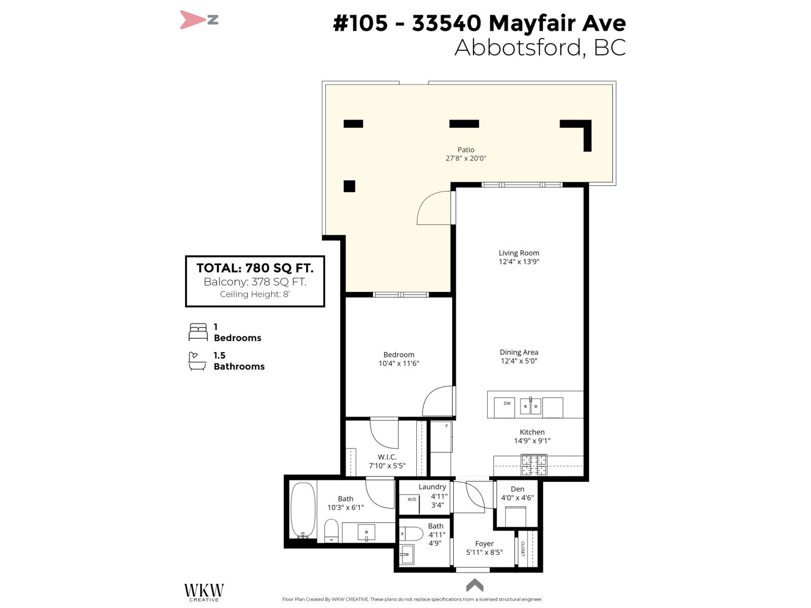 105 33540 Mayfair Avenue, Abbotsford, British Columbia  V2S 0J3 - Photo 40 - R3120135