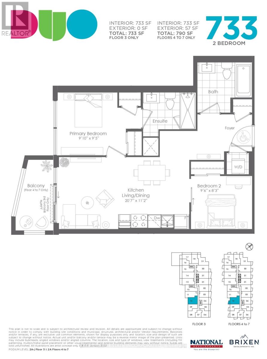 610 - 260 Malta Avenue, Brampton, Ontario  L6Y 6L7 - Photo 2 - W13091454