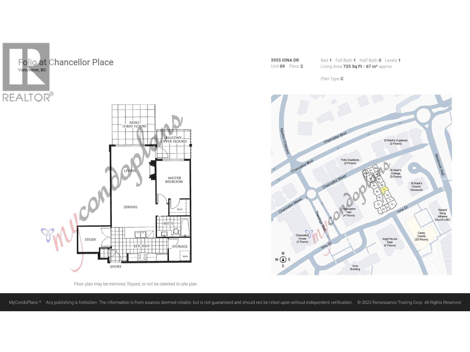 209 5955 Iona Drive, Vancouver, British Columbia  V6T 2L4 - Photo 7 - R3120369