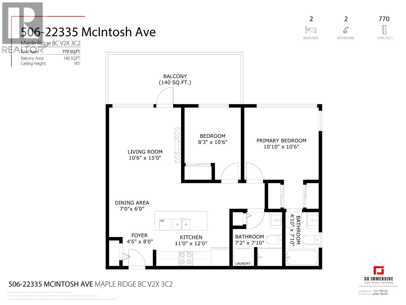 506 22335 Mcintosh Avenue, Maple Ridge, British Columbia  V2X 3C2 - Photo 22 - R3120415