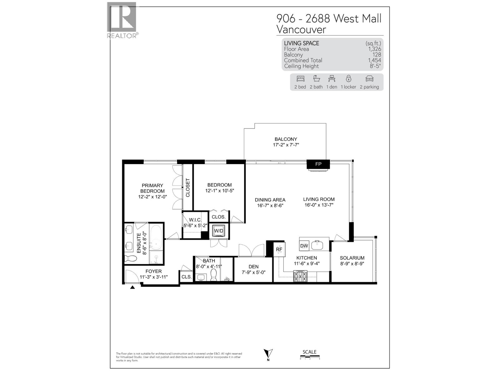 905 2688 West Mall, Vancouver, British Columbia  V6T 2J8 - Photo 39 - R3120232