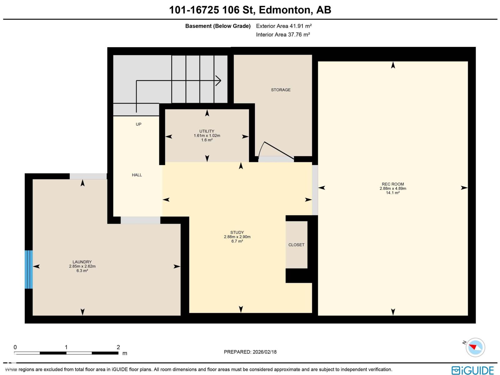 #101 16725 106 St Nw, Edmonton, Alberta  T5X 5G5 - Photo 38 - E4486060