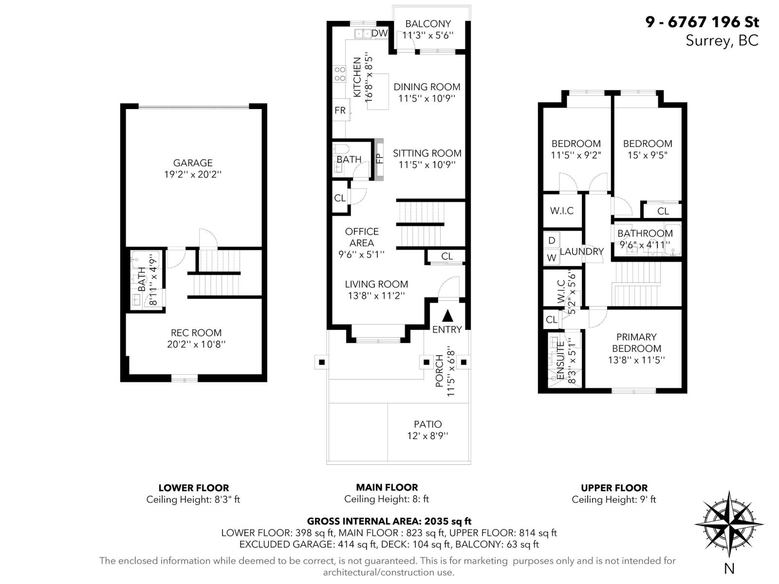 9 6767 196 Street, Surrey, British Columbia  V4N 6R2 - Photo 40 - R3120576