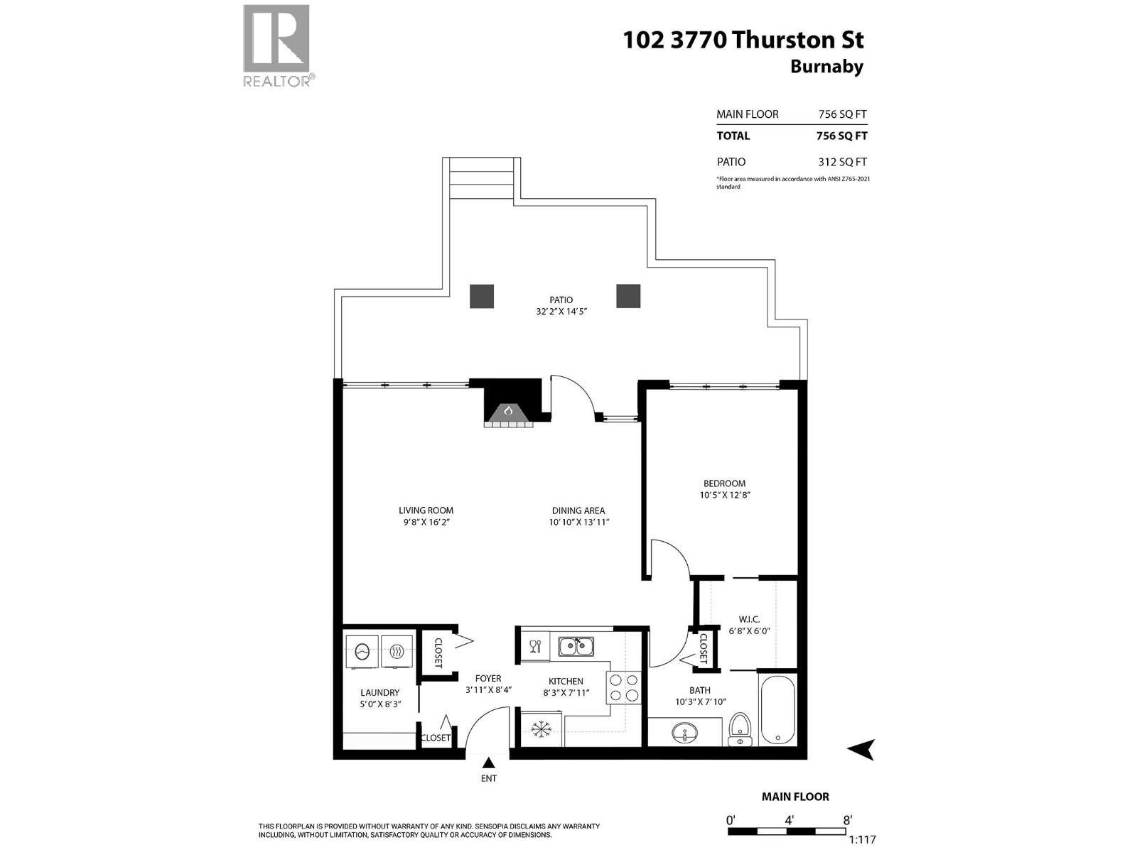 102 3770 Thurston Street, Burnaby, British Columbia  V5H 1H7 - Photo 21 - R3120512