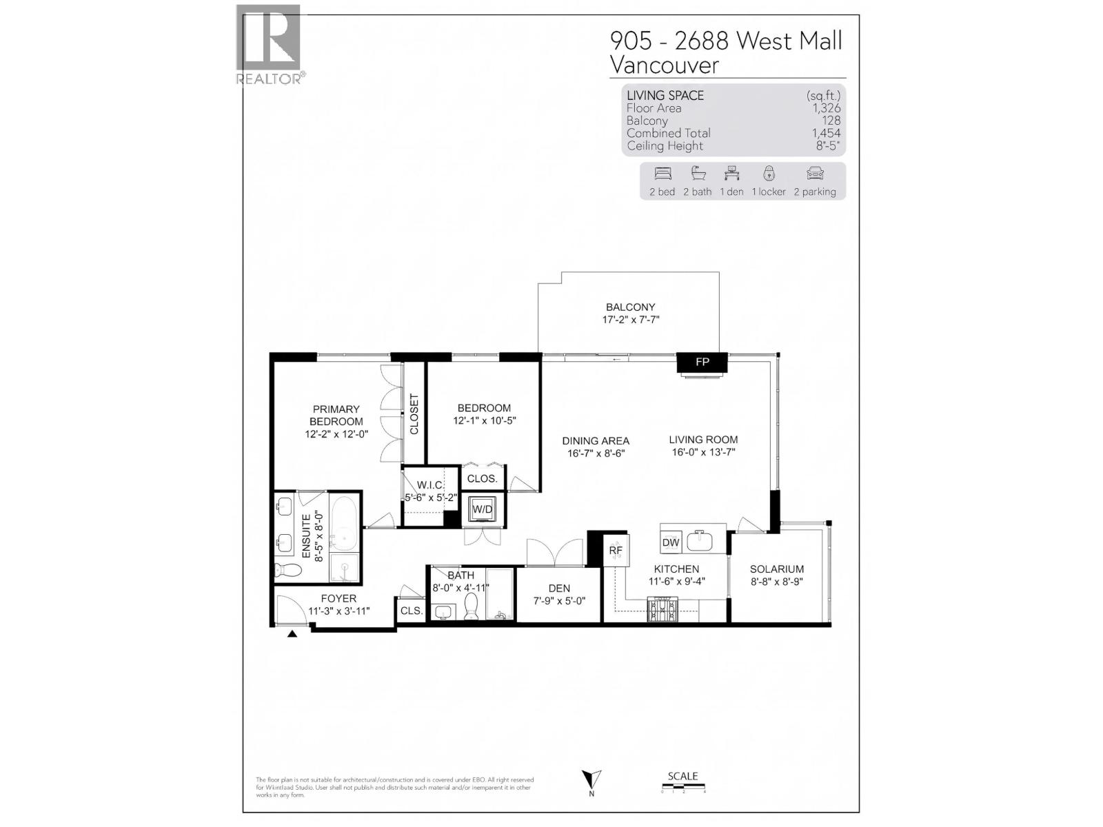 905 2688 West Mall, Vancouver, British Columbia  V6T 2J8 - Photo 39 - R3120232