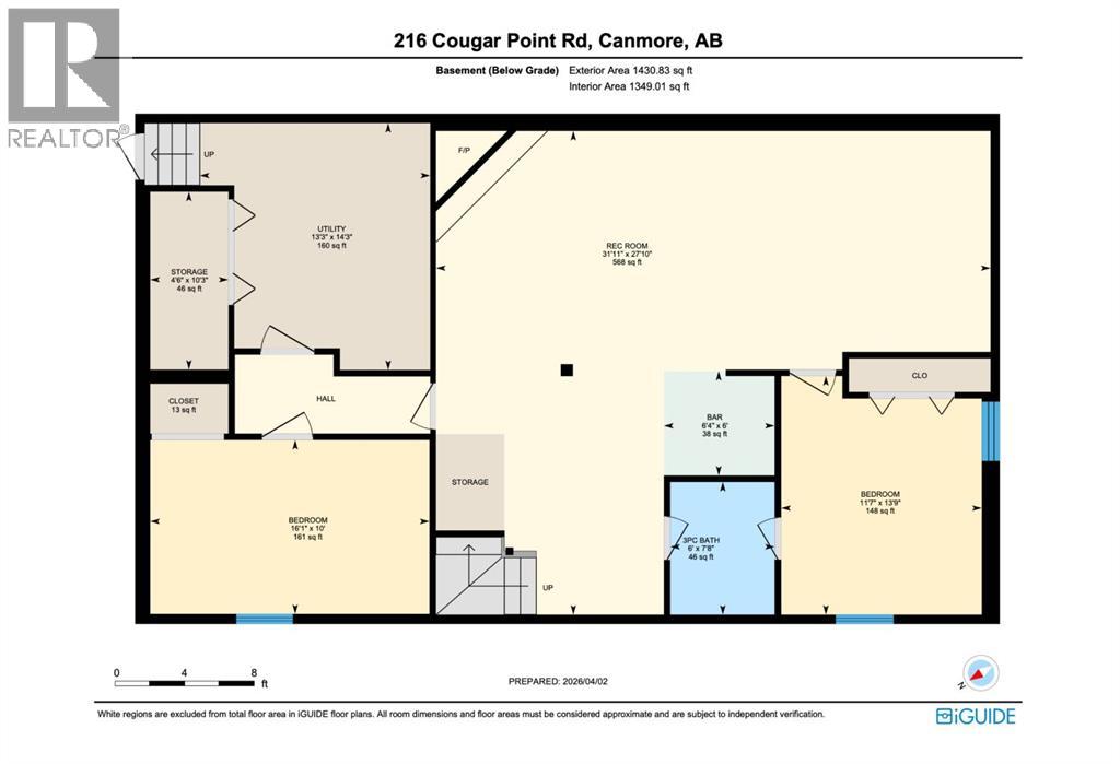 216 Cougar Point Road, Canmore, Alberta  T1W 1A1 - Photo 15 - A2298547