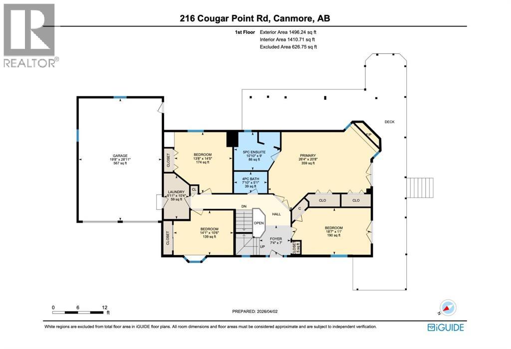 216 Cougar Point Road, Canmore, Alberta  T1W 1A1 - Photo 16 - A2298547