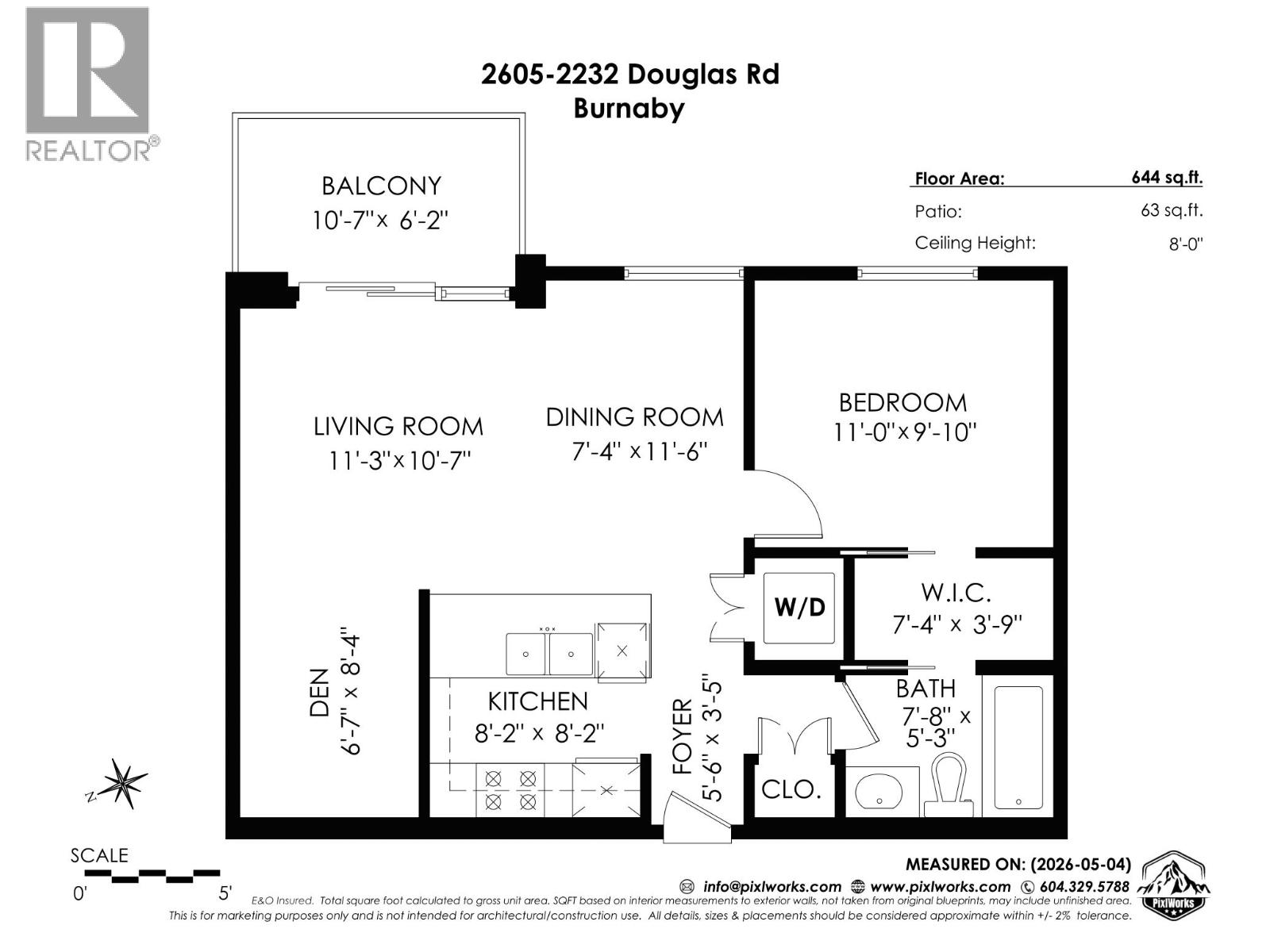 2605 2232 Douglas Road, Burnaby, British Columbia  V5C 0G9 - Photo 20 - R3119915