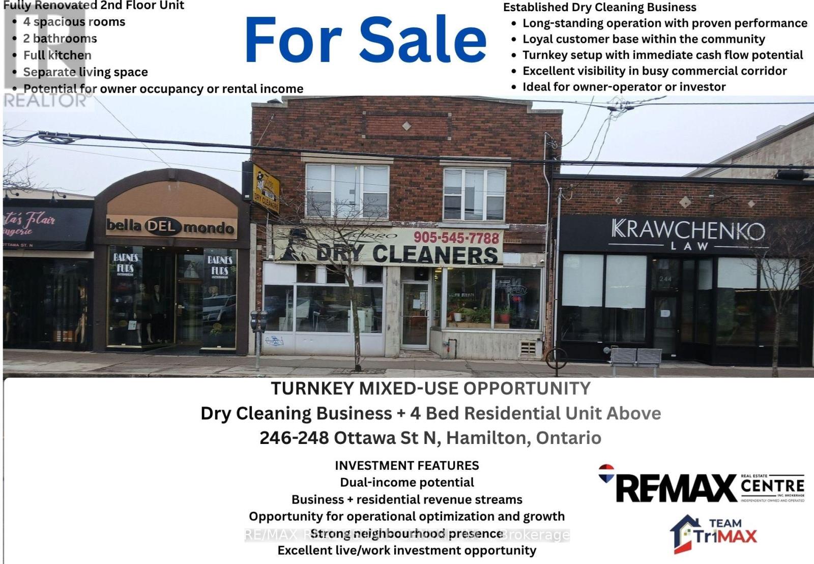 246-248 OTTAWA STREET N, Hamilton, Ontario