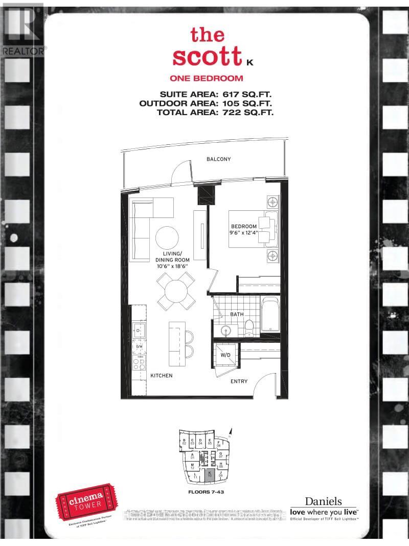 2710 - 21 Widmer Street, Toronto, Ontario  M5V 0B8 - Photo 3 - C13094094